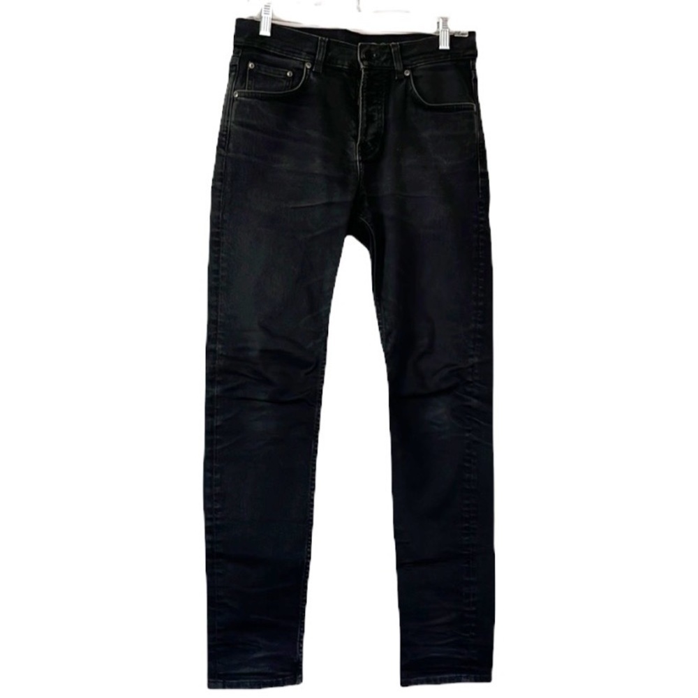 COS Jeans Slim Men's Size  28 Gray Button Fly 5 Pockets Mid Rise Slim Leg‎